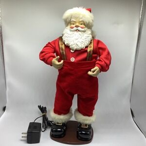 Jingle Bell Rock Animated Musical Dancing Santa Claus Vintage Edition 1998
